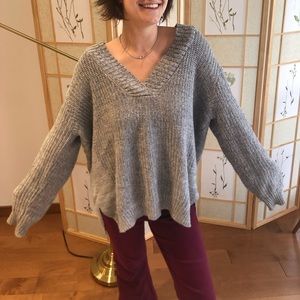 OVERSIZED COMFY varsity sweater!